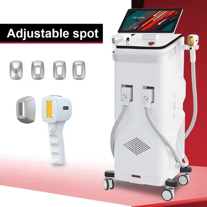 1000W1200W1600W Titanium Laser Machine Triple Wave Hair Removal